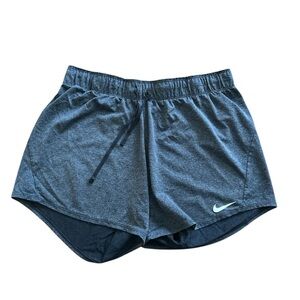 Nike Gray Athletic Shorts Dri-Fit Large